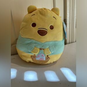 Squishmallows Disney Yellow and Teal Winnie the Pooh Plush TOY